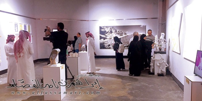 فنانون سعوديون يعرضون 25 عملاً ابداعيًا عن الآثار الوطنية